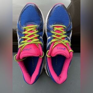 Asics Ladies Blue and Pink Women's Sneakers